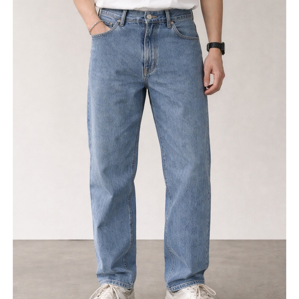 Levi's Strauss & Co. 550 Relaxed Fit Straight-Leg Jeans Size 36 x 34 Blue‎